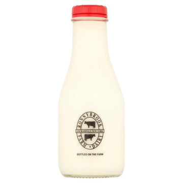 Ronnybrook Farm Dairy Creamline Milk 32oz Glass
