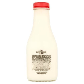 Ronnybrook Farm Dairy Creamline Milk 32oz Glass - 0
