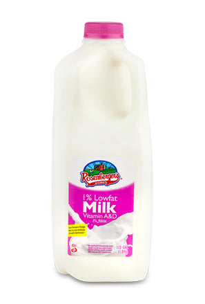Rosenberger's 1% Milk Half Gallon