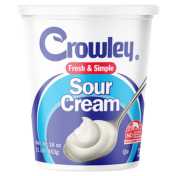 Crowley's Sour Cream 16oz