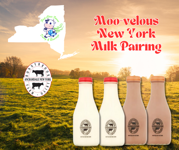 Moo-velous New York Milk Pairing 🐄🥛