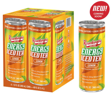 Energy Iced Tea Lemon 4 – 12 Fl Oz Cans