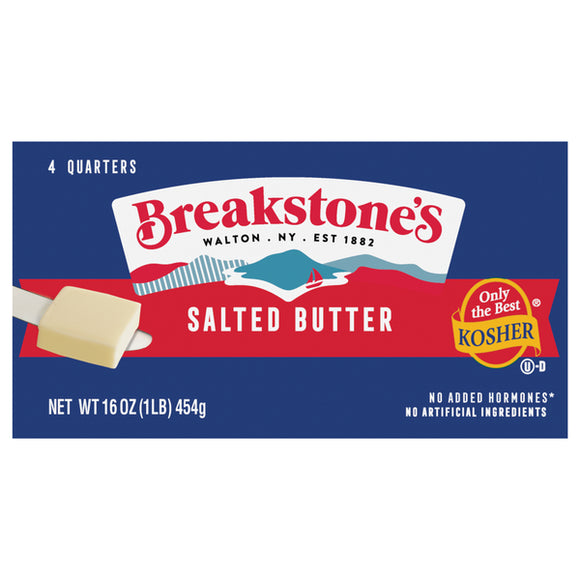 Breakstone's All Natural Salted Butter, 16 oz